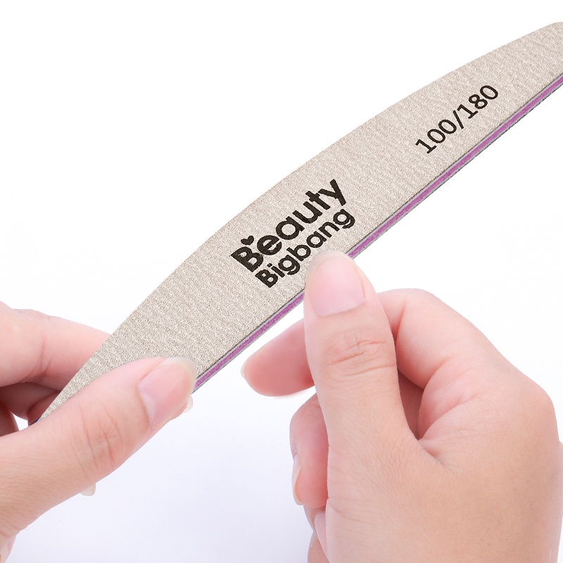 [Hàng mới về] Cây dũa móng tay hai mặt 100/180 chất lượng cao