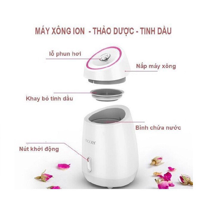 Máy xông hơi da mặt - Máy sông chính hãng loại 1 - #mayxongmat