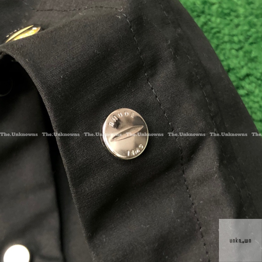 👑👑-Quần Snap R.HUDE CUPRO BLACK CARGO PANTS,quần cargo pants ống suông cao cấp full túi tag