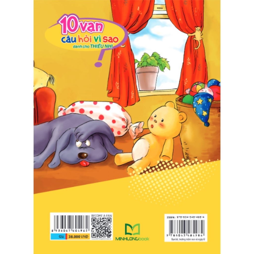 Sách - 10 Vạn Câu Hỏi Vì Sao - Bạn Bè, Trường Mầm Non &amp; Ngày Lễ
