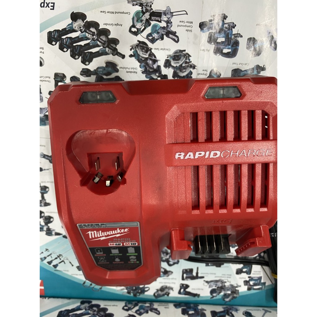 Sạc nhanh Rapid Charge Milwaukee 48-59-1808