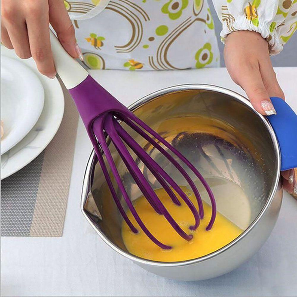 Dụng Cụ Đánh Trứng Bằng Silicone Thân Thiện Với Môi Trường