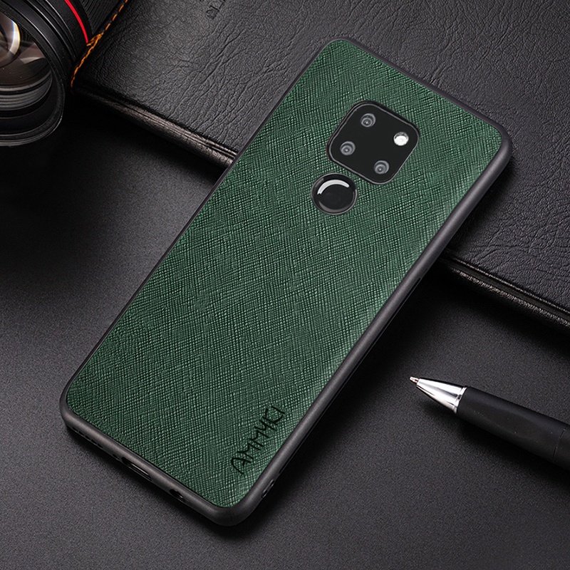 Ốp Điện Thoại TPU Silicone Họa Tiết Đan Chéo Cho Huawei Mate 20 20X 5G Pro Huawei Nova 5i 5Z Pro Mate 30 Lite