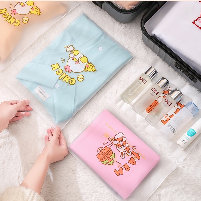Túi Trong Suốt Đựng Quần Áo Tiện Dụng Khi Đi Du Lịch