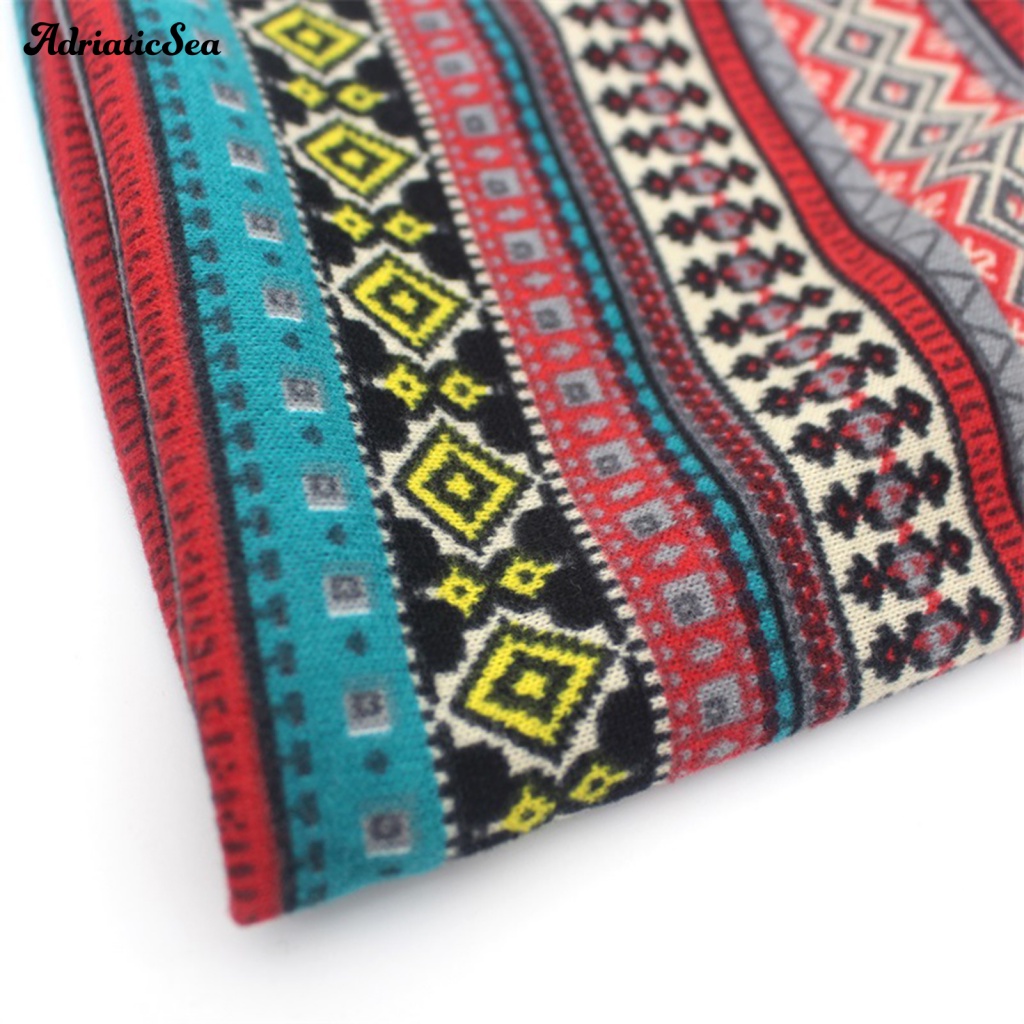 Mũ Trùm Đầu Mùa Đông Phong Cách Dân Tộc Cho Nam Và Nữ