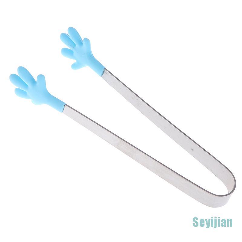 Kẹp Gắp Đá / Salad / Thực Phẩm Bằng Thép Không Gỉ Silicone Tiện Lợi Dành Cho Nhà Bếp