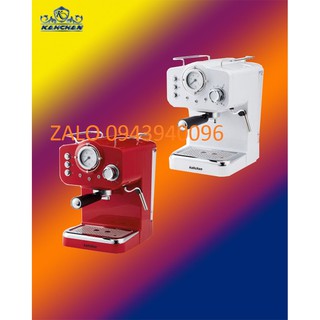 Máy pha cà phê espresso kiểu ý kahchan - EP9139-ĐỎ