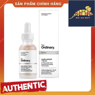[ CHÍNH HÃNG ] The Ordinary Lactic Acid 5% + HA 30ml - Tẩy tế bào chết làm sáng da