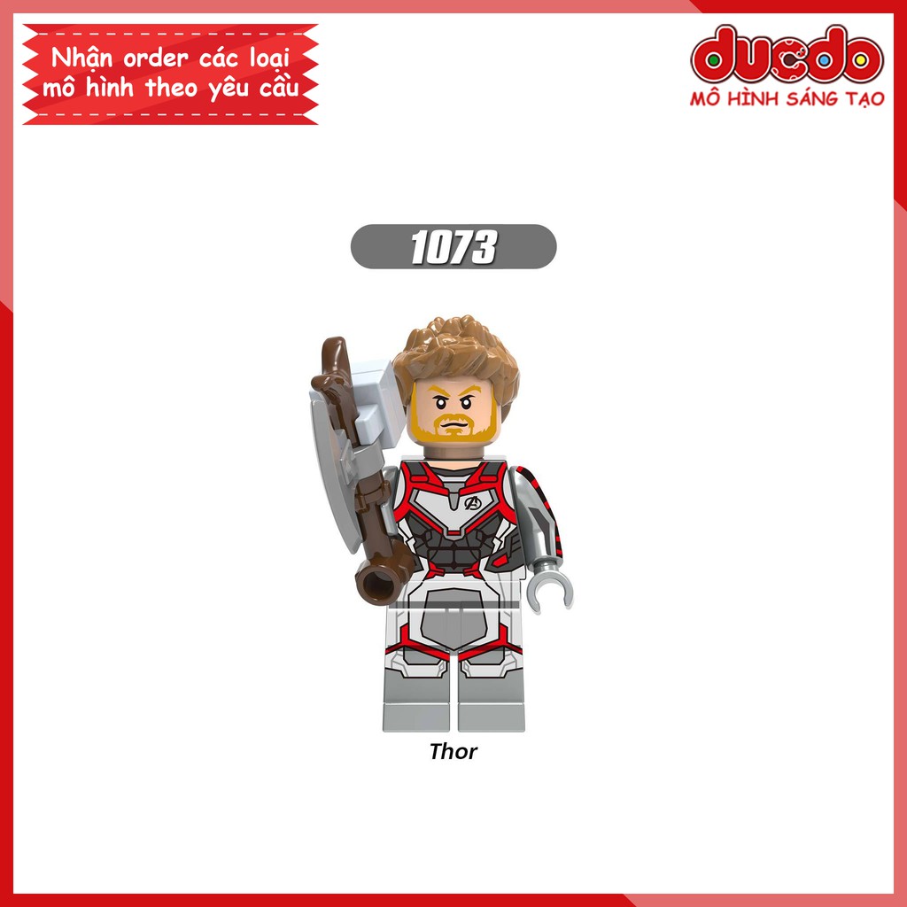 Minifigures biệt đội Avenger End Game full đồ Quantum Đồ chơi Lắp ghép Xếp hình Mô hình Mini Iron Man XINH 0233 EndGame