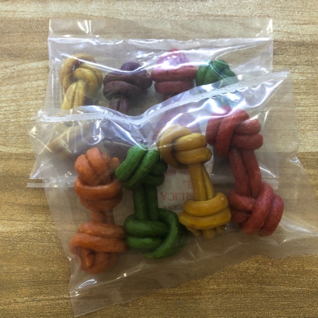 Thức ăn thưởng , bánh thưởng , đồ ăn vặt , snack cho chó Xương dẻo đủ màu