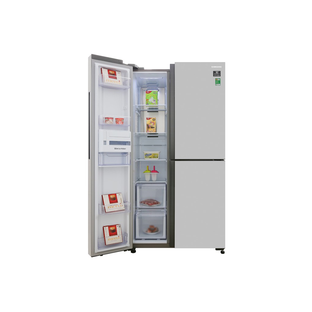 Tủ lạnh Samsung Inverter 634 lít RS63R5571SL/SV - hàng chính hãng , bảo hành 24 tháng, giao hàng miễn phí HCM