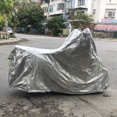 Bạt Phủ Xe Máy KAW Chống Nắng Mưa Chống Nước Cao Cấp, Trùm Kín Mọi Loại Xe Máy