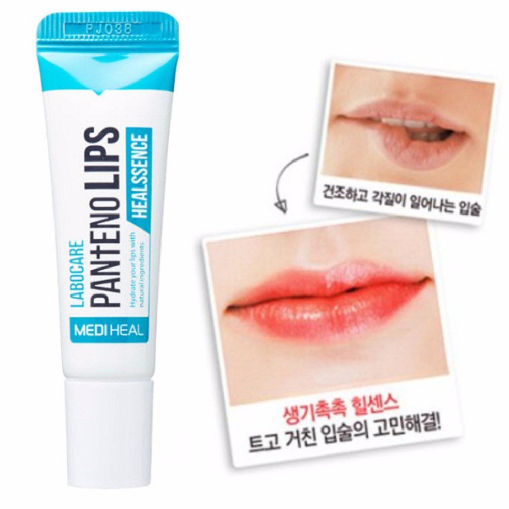 Son Dưỡng Môi Mediheal Khử Thâm, Dưỡng Ẩm môi khô nứt nẻ, thâm, bợt màu, nhợt nhạt Labocare Panteno Lips 10ml
