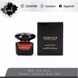 Nước hoa mini Versace Crystal Noir 5ml (bill us )