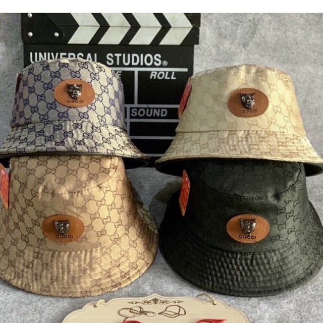 NÓN BUCKET - GẤM GUCCCI
