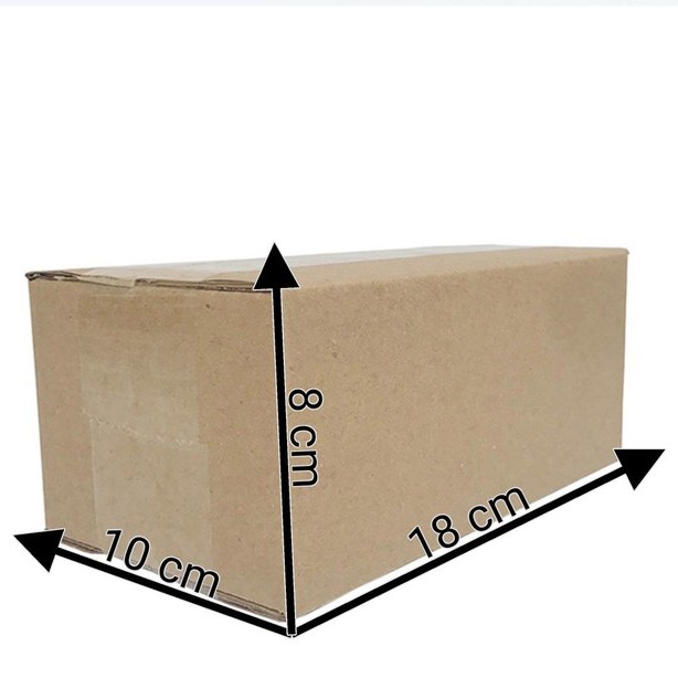 Hộp Carton 18x10x8 ♥️ FREESHIP ♥️ Giảm 10K Khi Nhập [BAOB2] 1 Hộp Carton