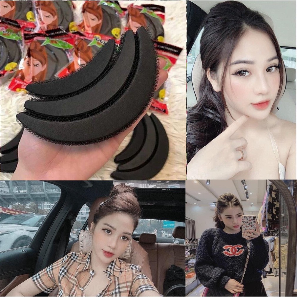 [FREESHIP_Hàng Auth] 🌈🍭☁ Set 3 kẹp phồng mái giúp chị em sống ảo -KP31-C03T3