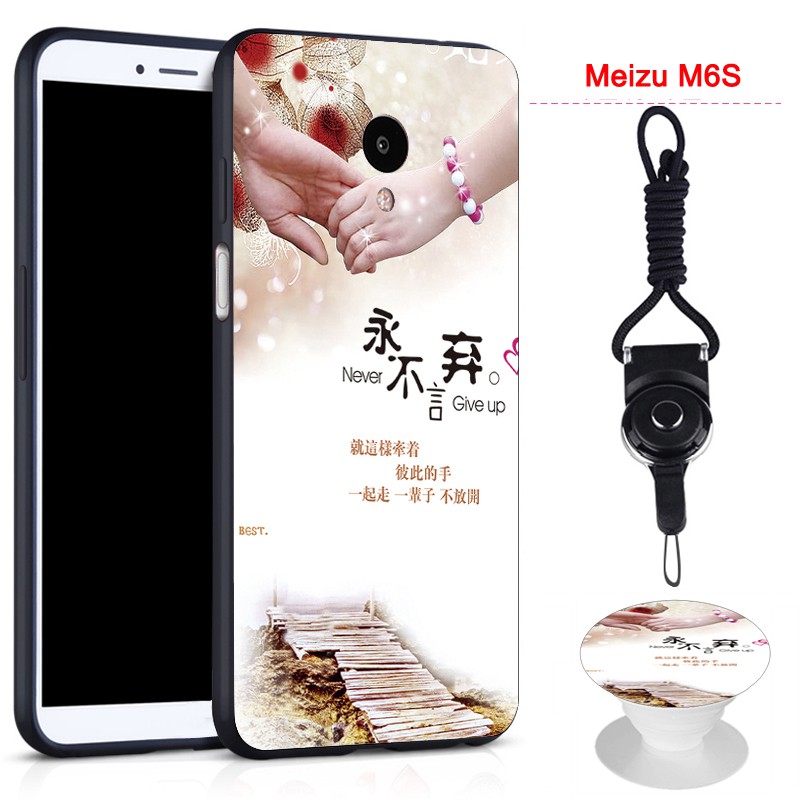 Ốp lưng Silica mềm cho Meizu M6S Silica Gel