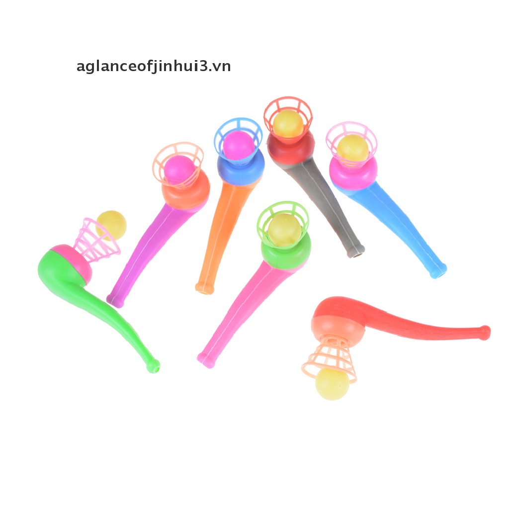 Set 2 Quả Bóng Thổi Đồ Chơi Bằng Nhựa Cho Bé