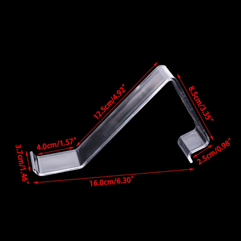 Giá Đỡ Giày Hình Chữ L Bằng Nhựa Acrylic Trong Suốt