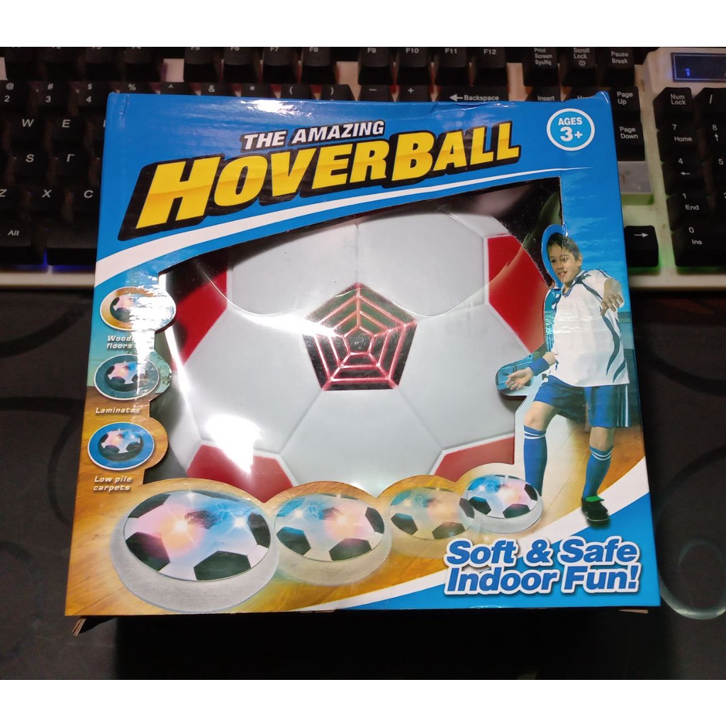 Bóng Xốp Có Quạt Thổi Lực Đẩy, Hover Ball - Bóng Đá Trong Nhà Giành Cho Bé  02018