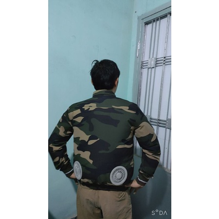 Áo quạt điều hoà hàng chính hãng Daikin năm 2022 pin 25000mAh