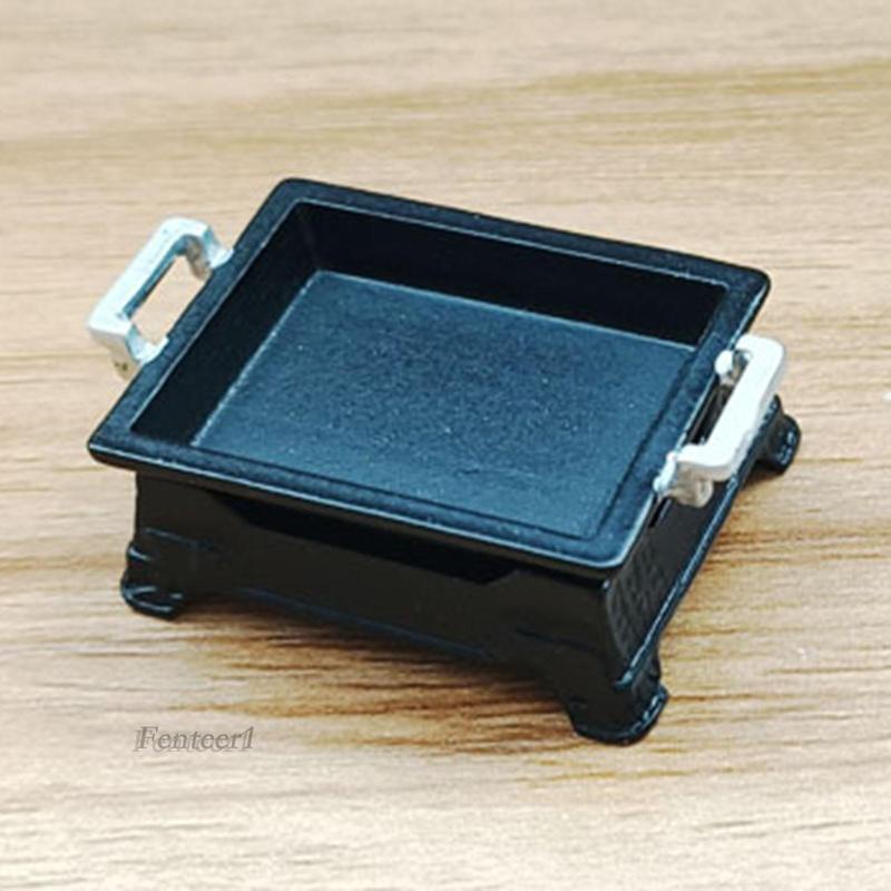 [Fenteer1] Mô Hình Chậu Cá Mini 1 / 12 Trang Trí Tiểu Cảnh Phòng Ăn