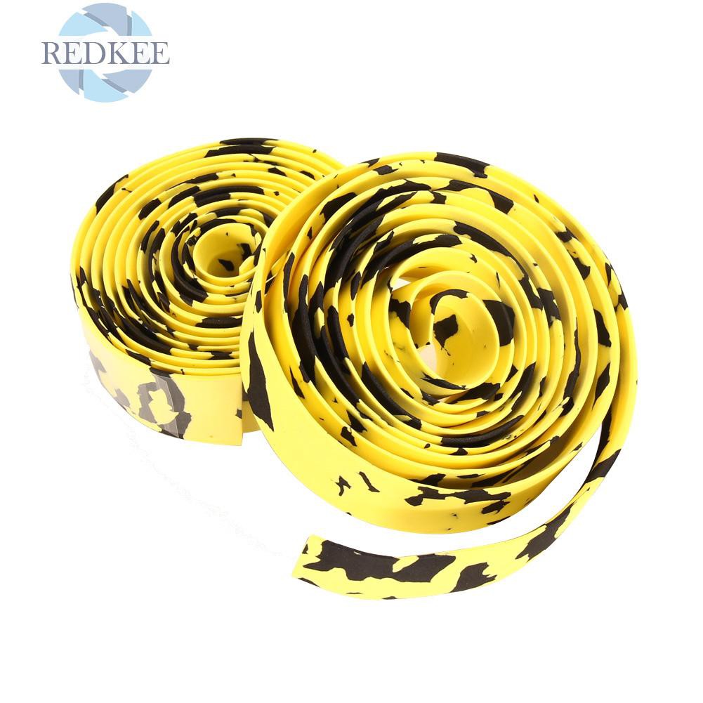 2 Cuộn Băng Quấn Tay Lái Xe Đạp Thể Thao Redkee + 2 Chốt Cắm