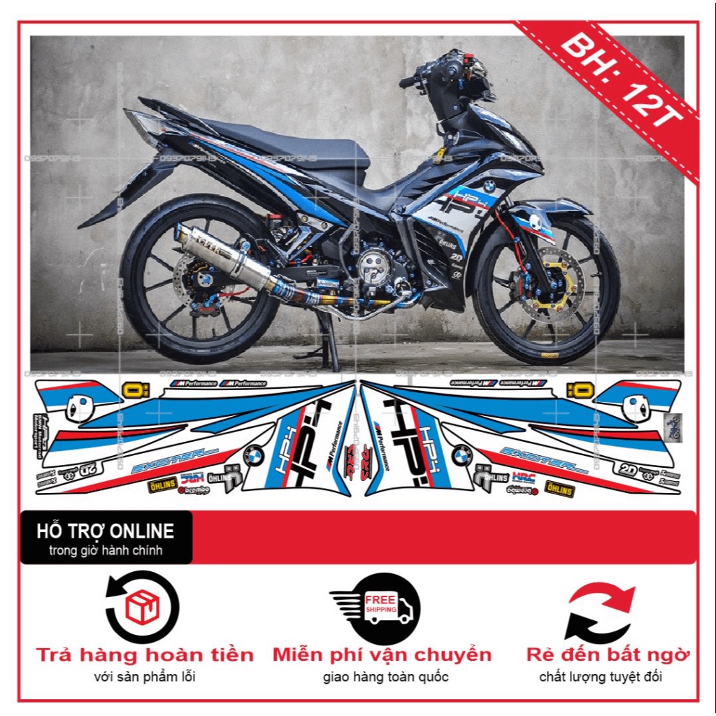 TEM RỜI EX 2011 HP4 -- SHIN DECAL 2