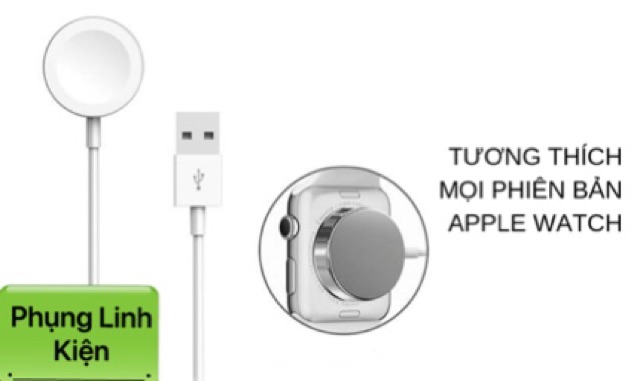 Dây Sạc Apple Watch Zin