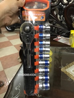 Bộ khẩu 10 chi tiết 1/2" TOP