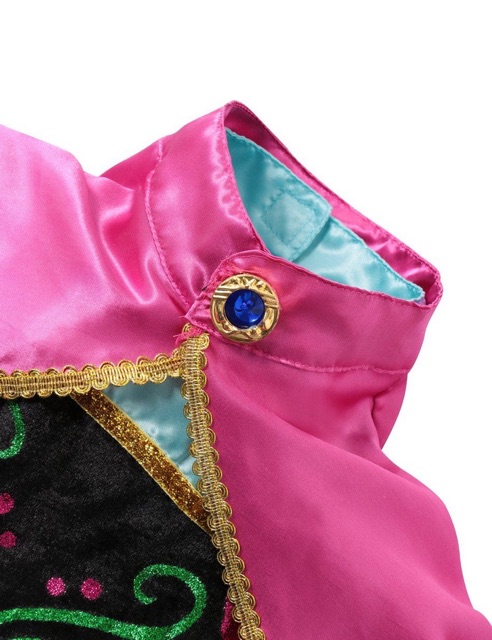 Đồ hoá trang Halloween cho bé gái - Đầm công chúa Anna Elsa Frozen dài tay dễ thương cho bé gái