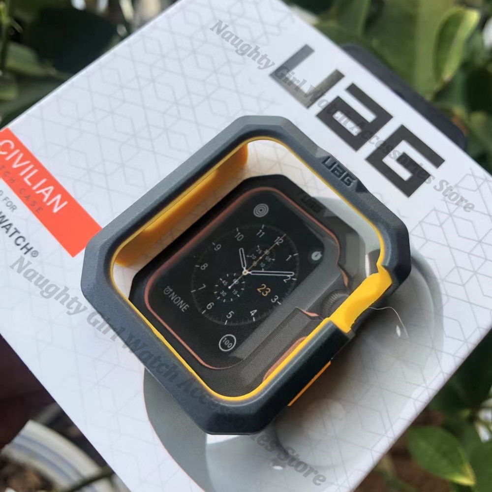 UAG Ốp Bảo Vệ Mặt Đồng Hồ Thể Thao Dành Cho Apple Watch 7 45 41mm 6 5 4 3 42mm 38mm 40 44mm