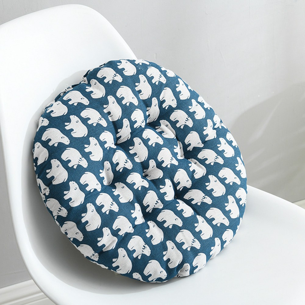 ☆YOLA☆ 15 Styles Seat Cushions Thicken Throw Pillow Chair Cushion Home Decor Round Printed Office Floor Pillows