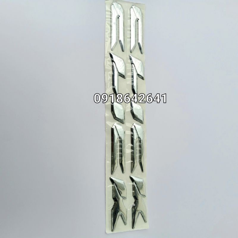 Bộ tem chữ Click 110 thái nhựa dẻo như zin