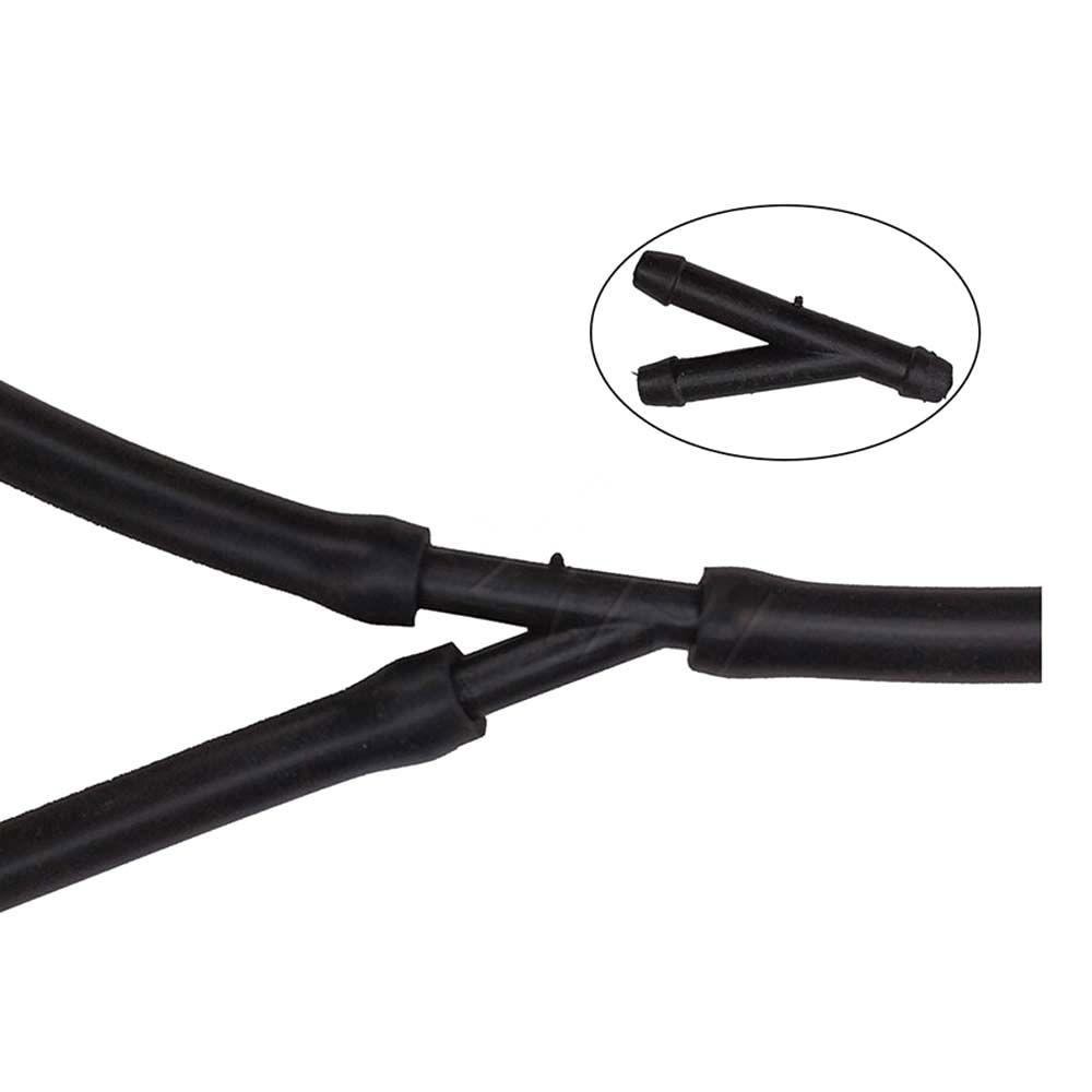 Đầu Nối Ống Bơm Nước Bằng Nhựa ABS Thông Dụng Cho Kính Chắn Gió