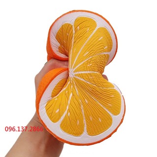 Đồ chơi squishy nửa quả cam cưc đại nhìn là mê  ( nguyenhuyen9916 )