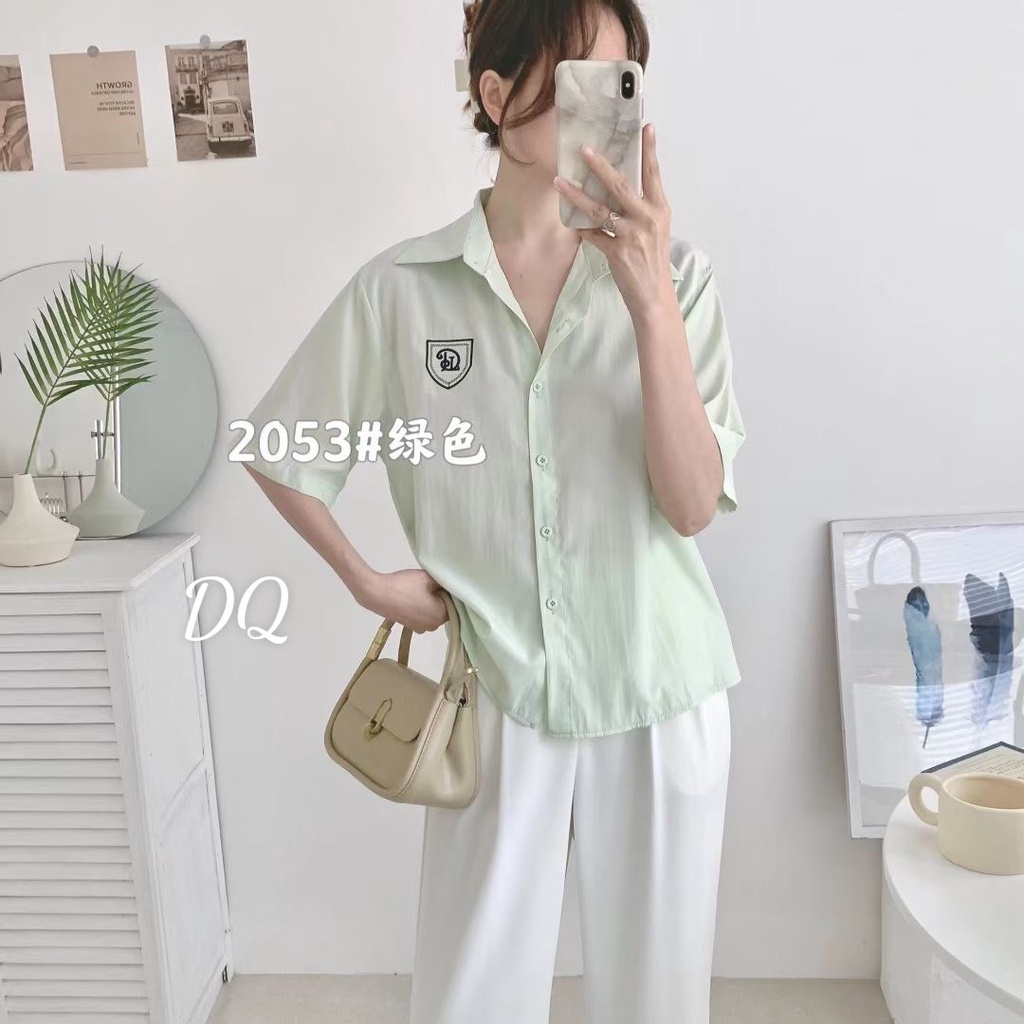 Áo sơ mi tặng cà vạt phong cách Hàn Quốc