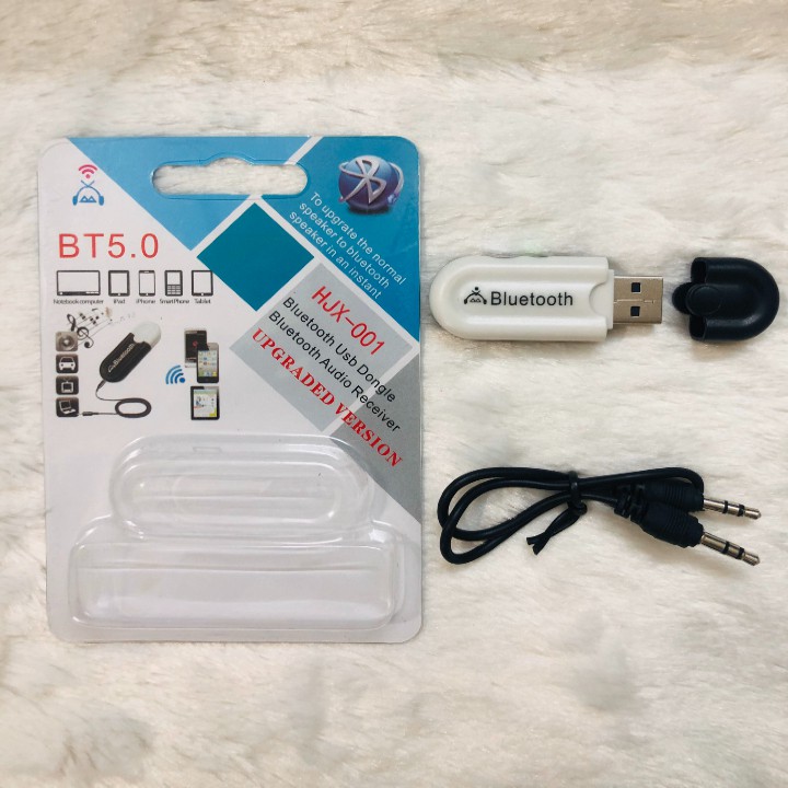 USB Bluetooth Audio chuyển loa thường thành loa Bluetooth BT 5.0 HJX-001