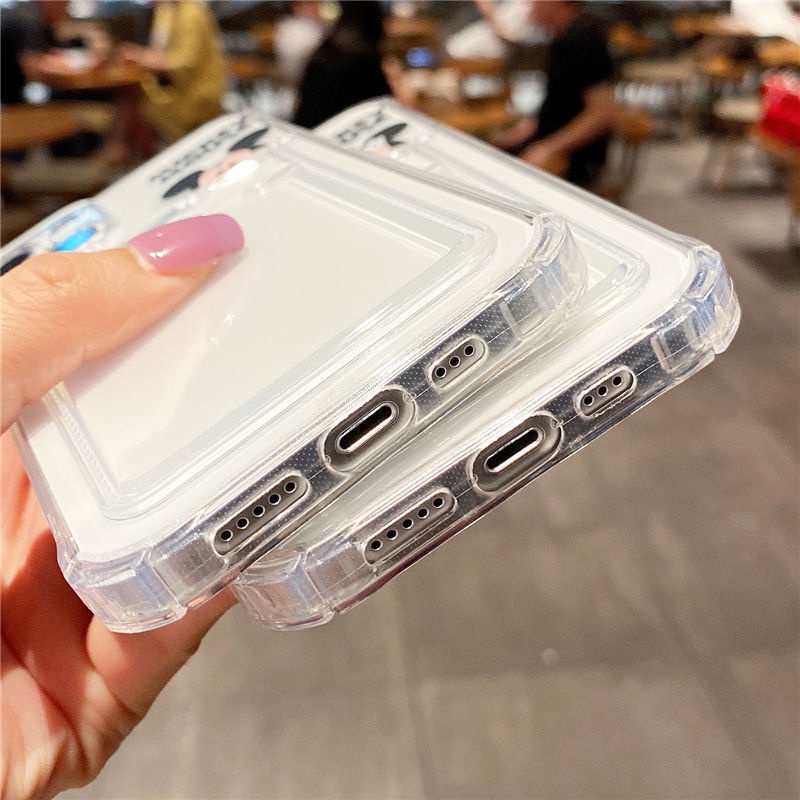 Ốp Điện Thoại Họa Tiết Hoạt Hình Dễ Thương Cho iPhone 12 13 11 Pro Max X Xs Max Xr 7 8 Plus