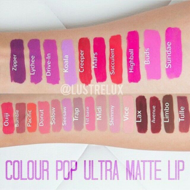 Colourpop Ultra Matte Lip