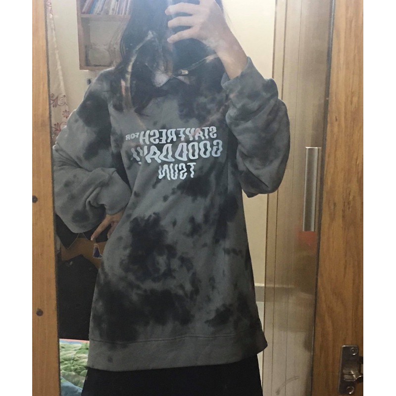[Ảnh feedboack] Áo sweater loang phản quang
