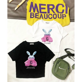 áo Croptop in hình thỏ