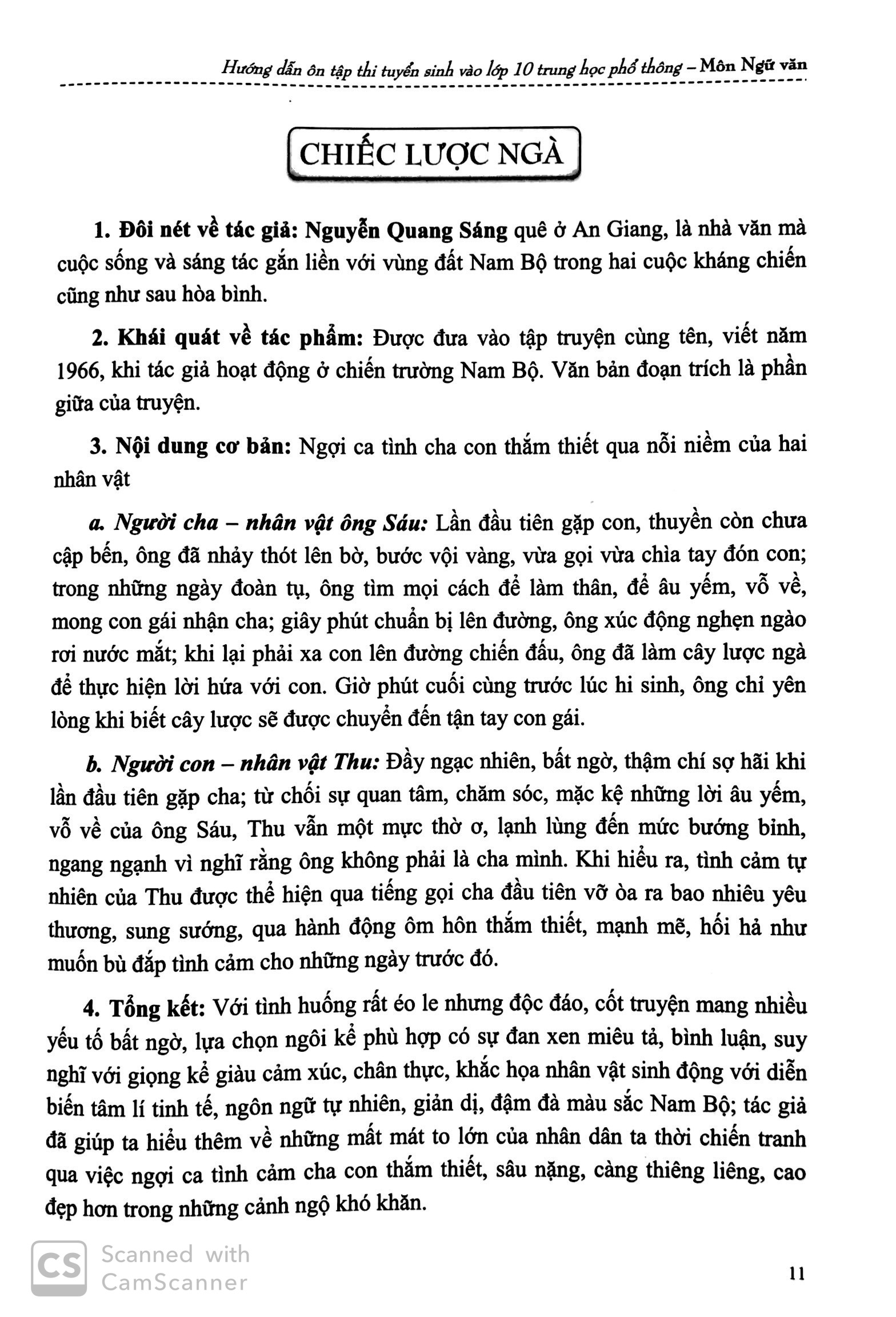 Sách - Hướng Dẫn Ôn Tập Thi Tuyển Sinh Lớp 10 Trung Học Phổ Thông - Môn Ngữ Văn (Tái Bản 2019)