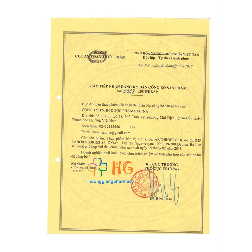 Viên uống bổ khớp Arthroblock -Hỗ trợ tái tạo, phục hồi mô sụn, thoái hóa khớp,giúp làm giảm triệu chứng đau nhức xương