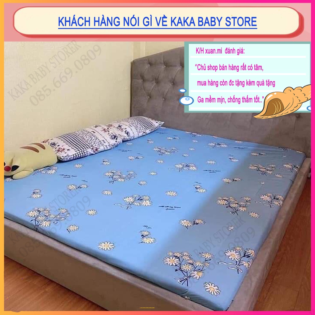 Ga chống thấm cho bé chính hãng PT, chất liệu cotton cao cấp, chống thấm nước tuyệt đối, bé tè lau là sạch (Mẫu the zoo)