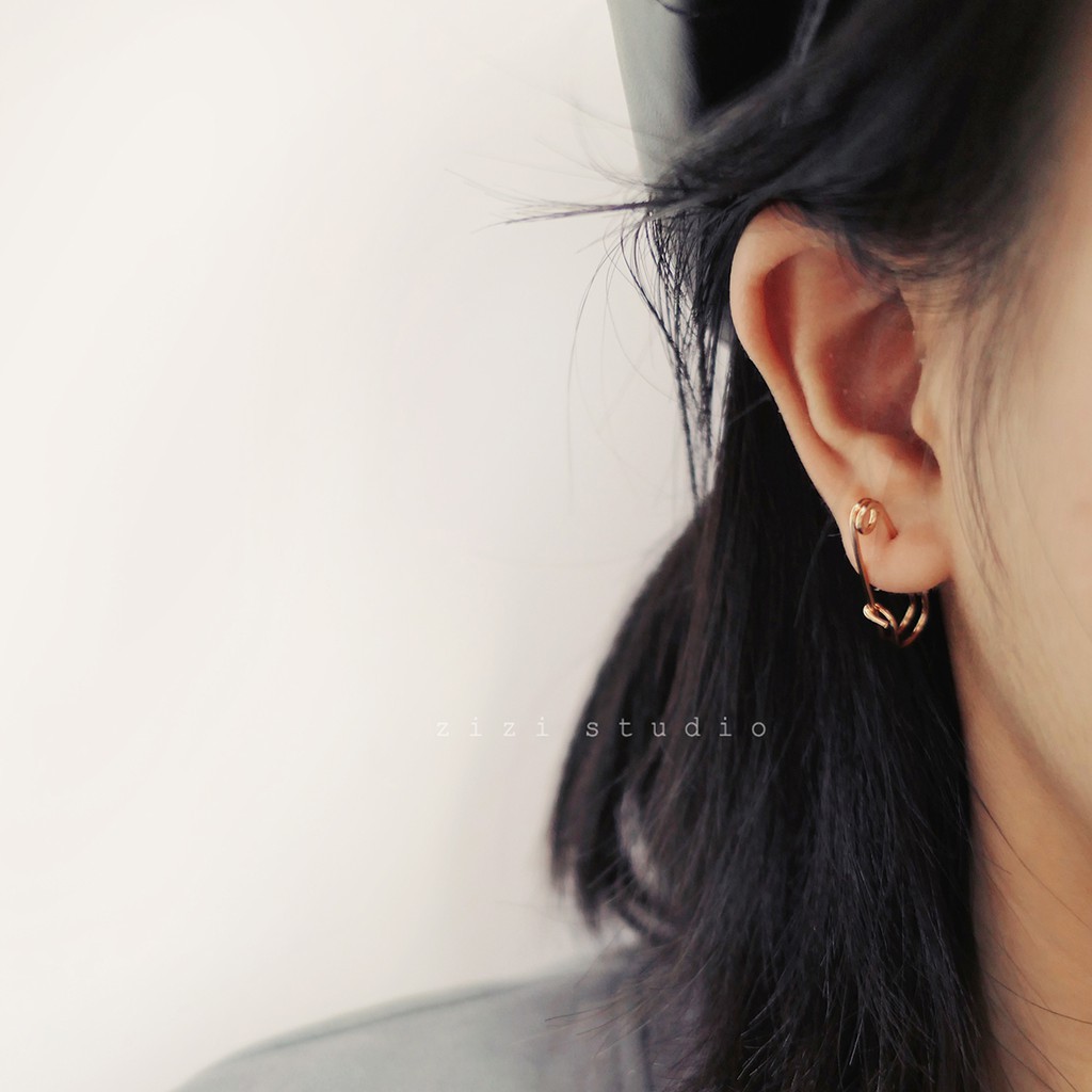 Khuyên Tai Đơn Giản Cá Tính A12