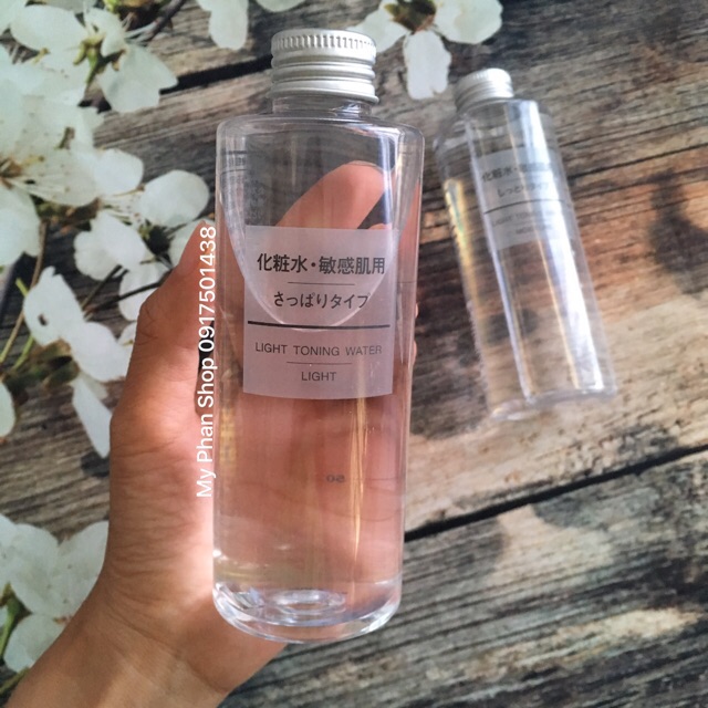 Nước Hoa Hồng Muji Light Toning Water 200ml