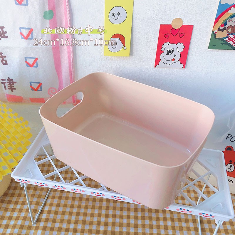 Hộp Đựng Đồ Nhựa Đa Năng Có Tay Cầm Phong Cách Nhật Bản Siêu Cứng Cáp K53