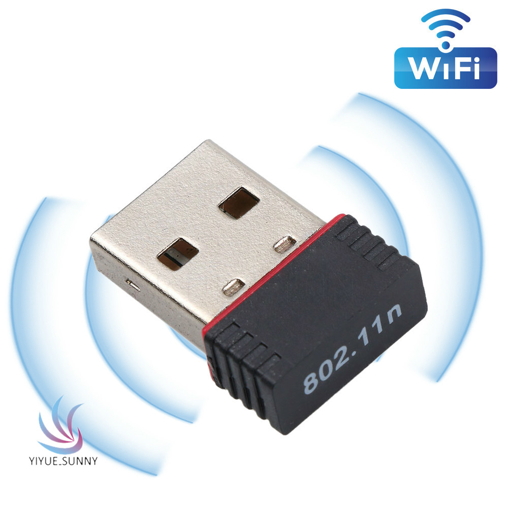 Bộ điều hợp mạng USB Wifi 150mbps Lan Card 802.11b / G / N cho máy tính PC | WebRaoVat - webraovat.net.vn